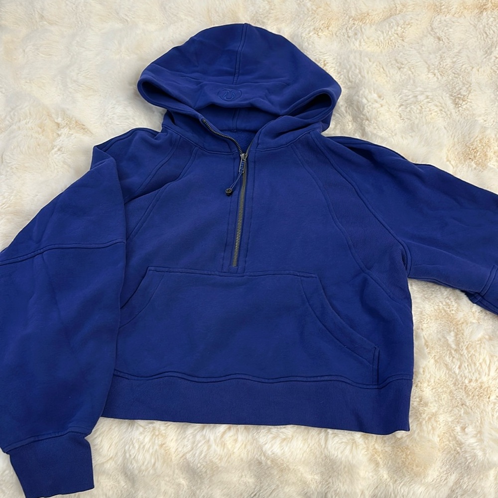 Lululemon Scuba Oversized Half Zip Hoodie